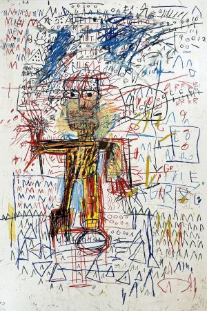 Sérigraphie Basquiat - Untitled IV from The Figure Portfolio