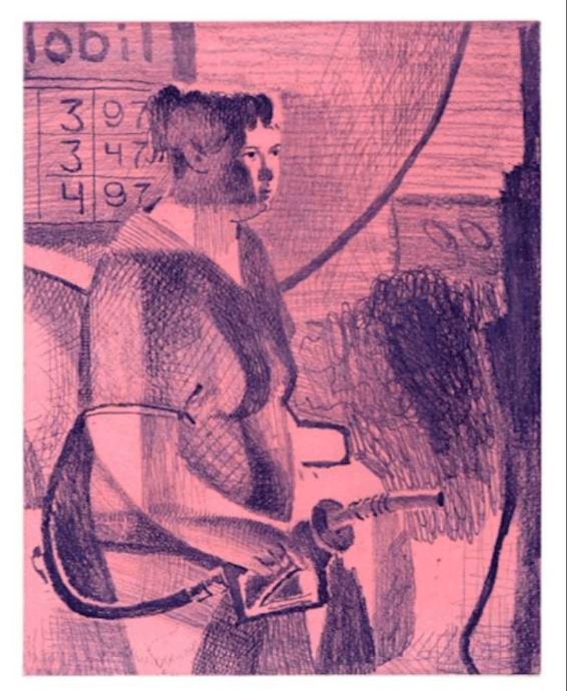 Gravure Bollinger - Untitled (Pump Station Pause)