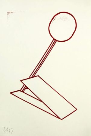 Multiple Oldenburg - Untitled Rubber Stamp Print