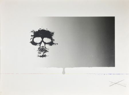 Sérigraphie Johns - Untitled (Skull)