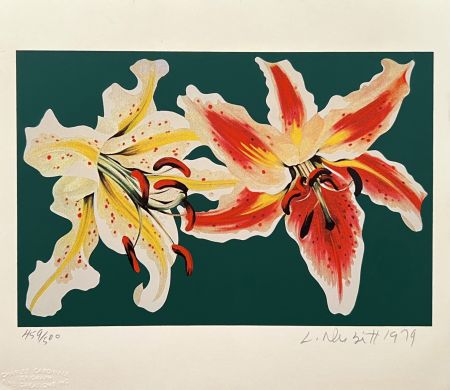 Sérigraphie Nesbitt - Untitled (Two Lilies)