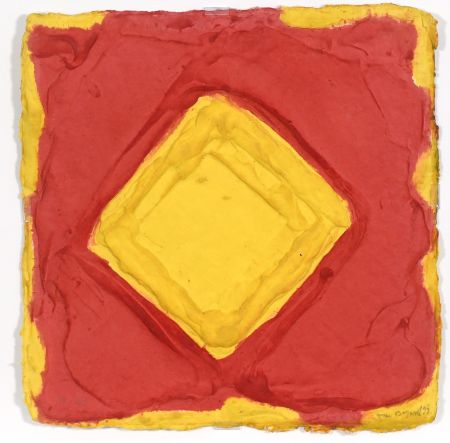 Gravure Bogart - Untitled (yellow – red)