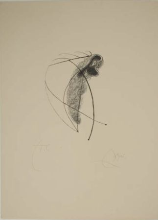 Lithographie Miró - Untitled/Sin título