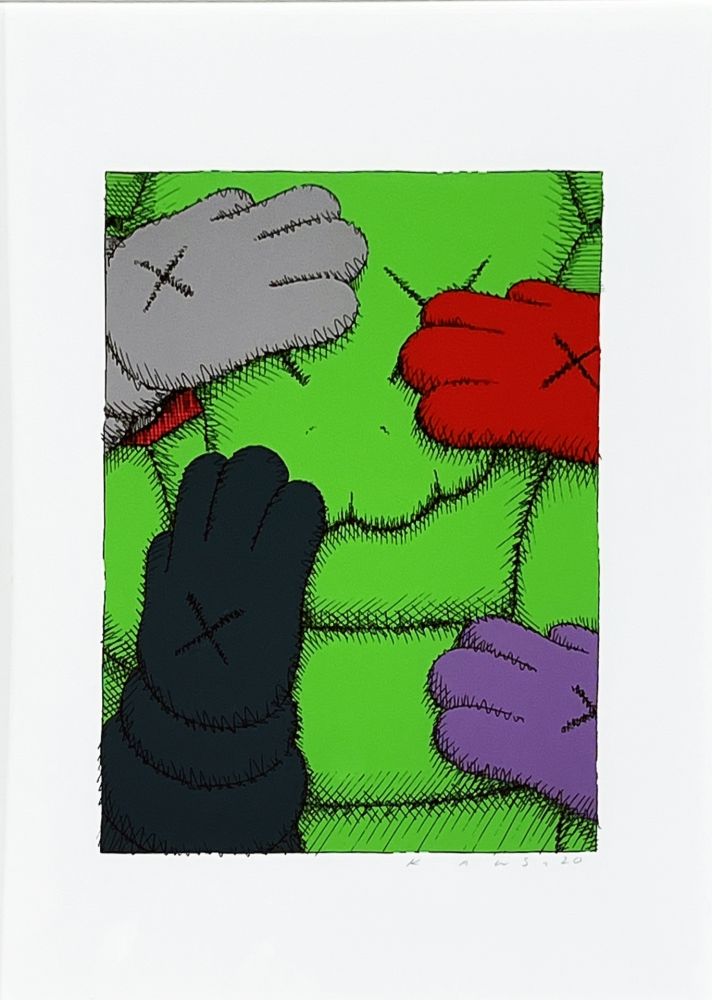 Sérigraphie Kaws - Urge (1)