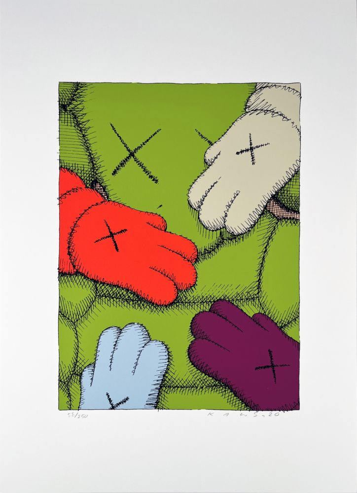 Sérigraphie Kaws - Urge 9