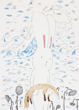 Lithographie Kaga - Usacchi 2