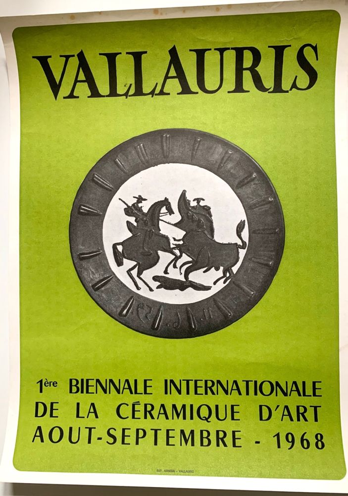 Aucune Technique Picasso - Vallauris - Typographical print