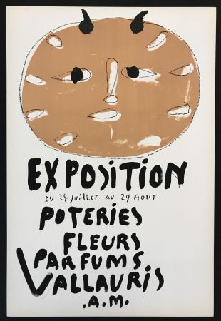 Lithographie Picasso - Vallauris Exposition (Premiere)