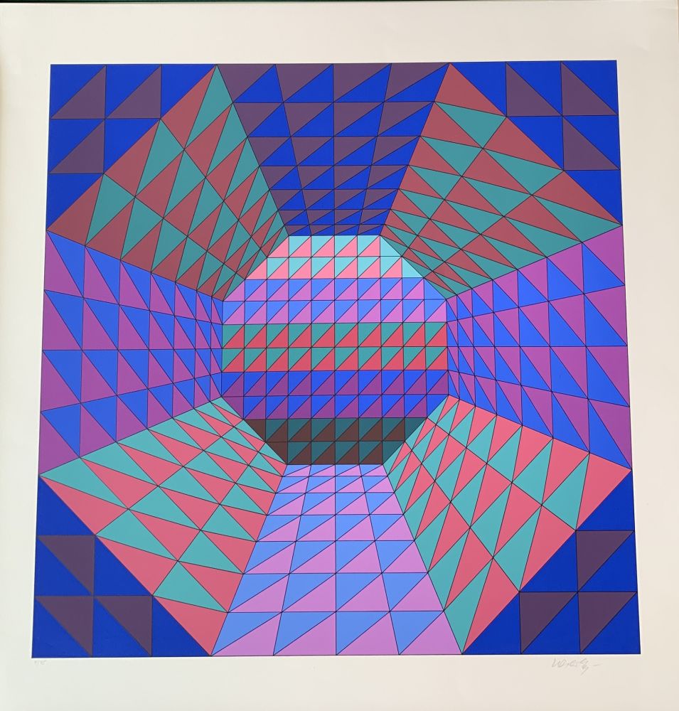 Sérigraphie Vasarely - Vancouver 7