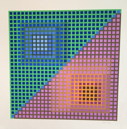 Sérigraphie Vasarely - Vancouver 8