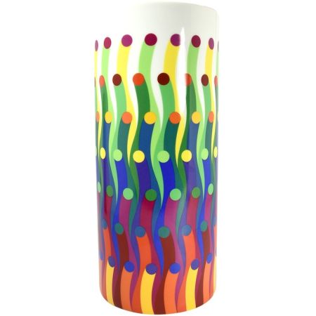 Céramique Le Parc - Vase surface colorée