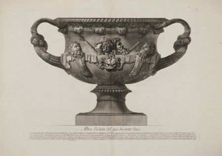 Gravure Piranesi - Vaso