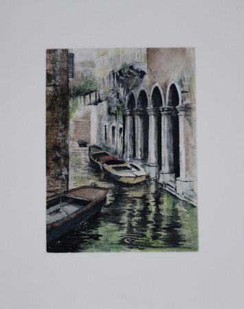 Eau-Forte Et Aquatinte Schibli - Venedig / Venice