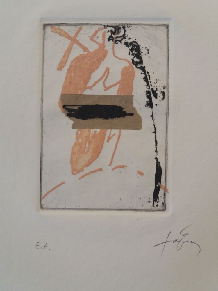 Gravure Tàpies - Venus