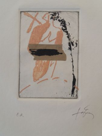 Gravure Tàpies - Venus