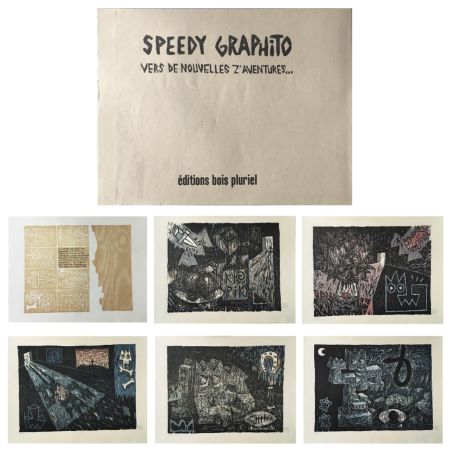 Gravure Sur Bois Speedy Graphito - Vers de nouvelles z'aventures...