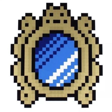 Sérigraphie Space Invader - Versailles (Blue)