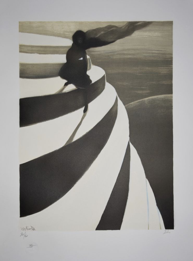 Lithographie Spilliaert - VERTIGE / VERTIGO 1908