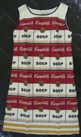 Aucune Technique Warhol - Vestido sopa campbells