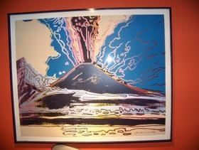 Sérigraphie Warhol - Vesuvius TP  