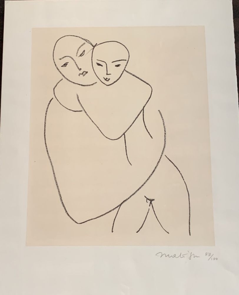 Lithographie Matisse - Vierge et l’enfant
