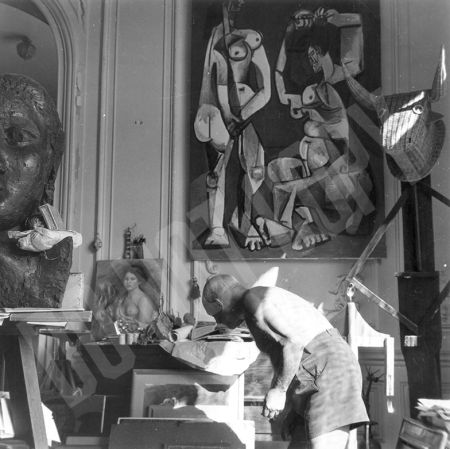 Photographie Picasso - Villa La Californie 