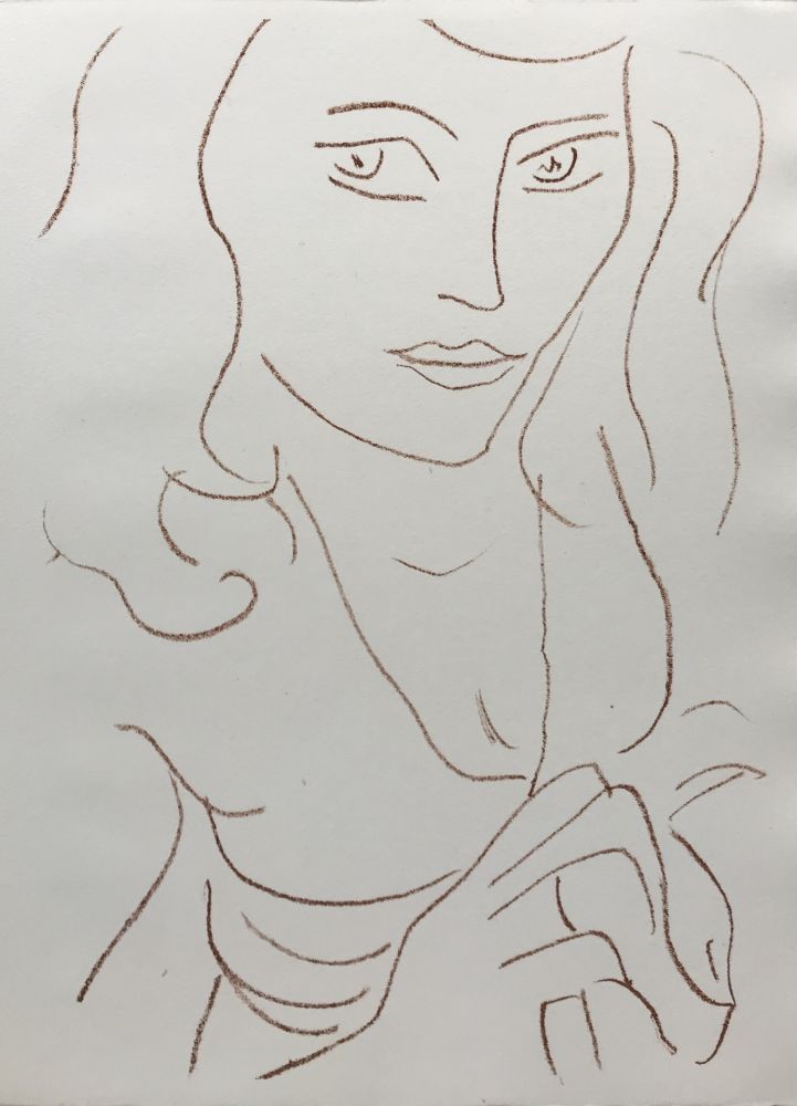 Lithographie Matisse - Visages I