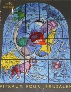 Livre Illustré Chagall - Vitraux de Jerusalem