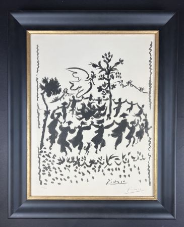 Lithographie Picasso - Vive la paix