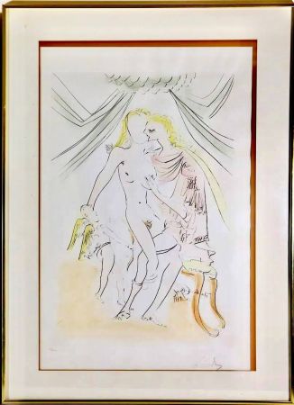 Gravure Dali - Vénus, Mars et Cupidon 