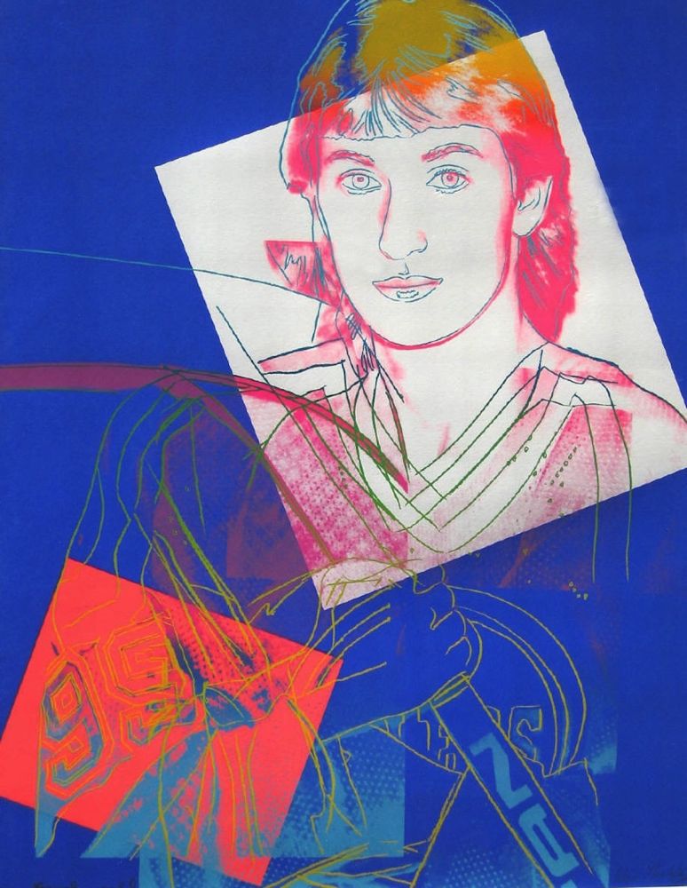 Sérigraphie Warhol - Wayne Gretzky (FS II.306)