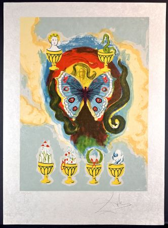 Lithographie Dali - Wealth Health Fame and Love