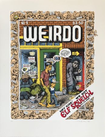 Sérigraphie Crumb - Weirdo