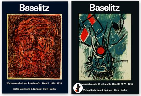 Livre Illustré Baselitz - Werkverzeichnis der Druckgrafik - 2 Volumes - Catalogue raisonne Graphic work