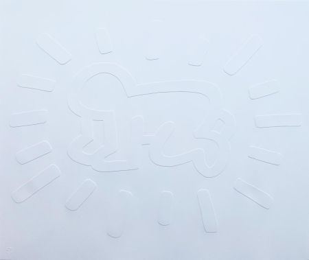 Aucune Technique Haring - White Icons (A) - Radiant Baby