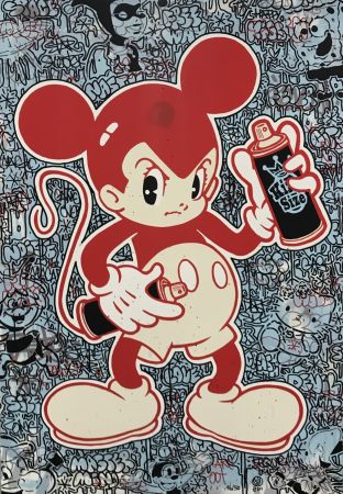 Sérigraphie Speedy Graphito - Wild Spray