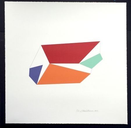 Sérigraphie Hinman - Wind, from Kites Suite
