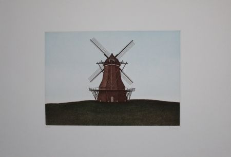 Eau-Forte Et Aquatinte Moritz - Windmühle