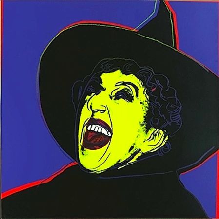 Sérigraphie Warhol - Witch, from Myths