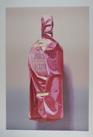 Lithographie Edelmann - Wrapped Absolut Vodka