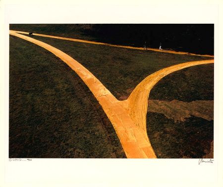 Lithographie Christo - Wrapped Walk Ways