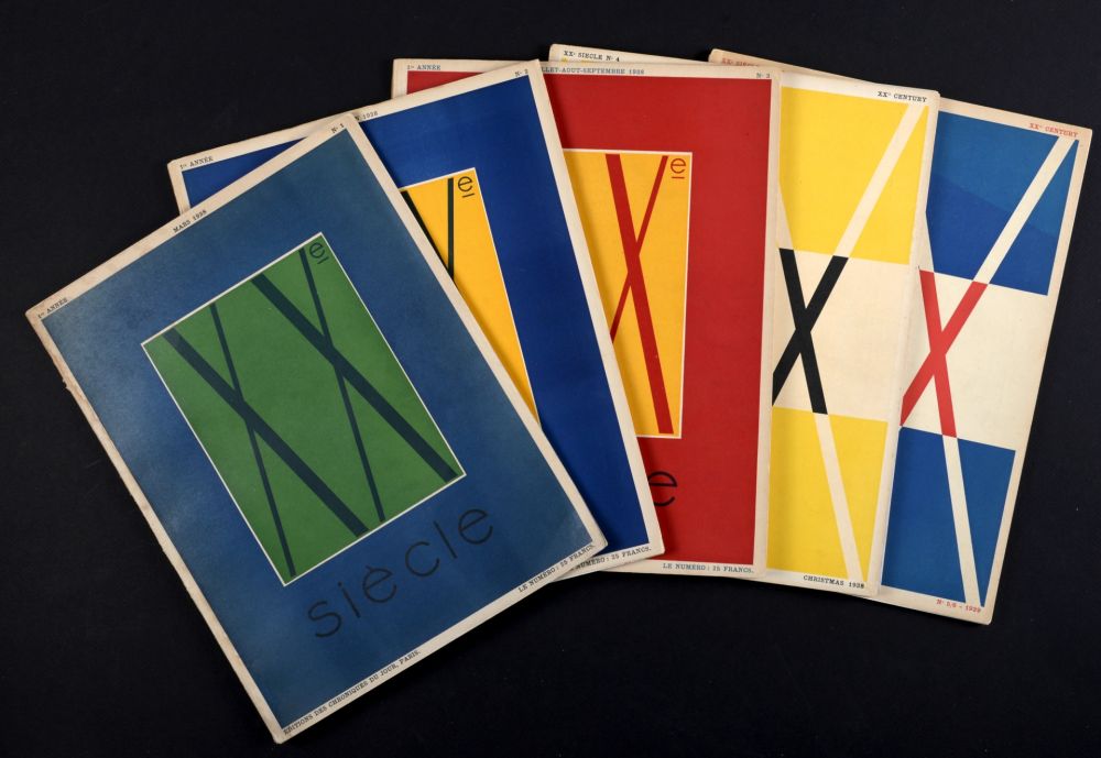 Livre Illustré Kandinsky - XX e siècle, Paris 1938-1939 - A scarce complet run of the first 5 issues of the Art Review XX e siècle, Paris 1938-1939