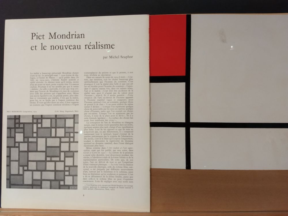 Livre Illustré Mondrian - Xxe No 9