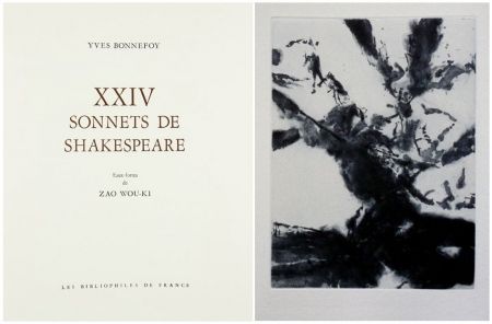 Eau-Forte Et Aquatinte Zao - XXIV SONNETS DE SHAKESPEARE