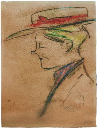 Aucune Technique Zille - YOUNG MAN WITH HAT