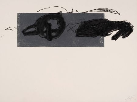 Gravure Tàpies - Z