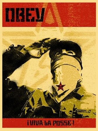 Sérigraphie Fairey - Zapatista Print