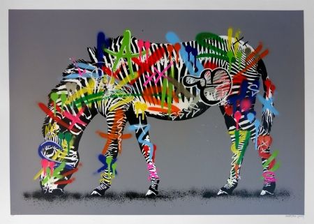 Multiple Whatson - Zebra (hand finished)