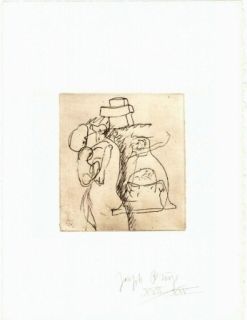 Gravure Beuys - Zirkulationszeit: Die Mütter  