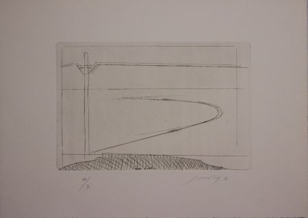 Eau-Forte Et Aquatinte Guccione - Zona d'ombra